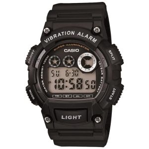 Relógio Masculino Digital Quartzo CASIO W735H 1AVCF Preto