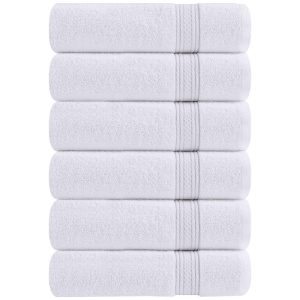Toalhas de Mão 72 Peças Macias e Duráveis para o Seu Banheiro. Utopia Towels