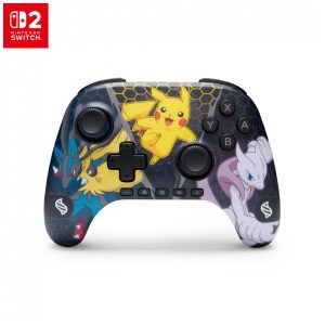 Controlador sem fio PowerA Advantage para Nintendo Switch 2 Pokémon Mega Evolutions com botões programáveis e sensores Hall Effect