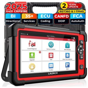 Scanner OBD2 LAUNCH X431 CRP919E Elite: 2025 Ferramenta de Varredura Bidirecional com Função CRP919EBT