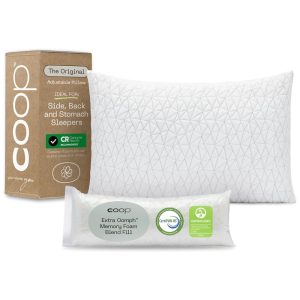 Travesseiro Ortopédico com Memória Ergonômica 76 x 1 UN COOP HOME GOODS 5929842 Branco