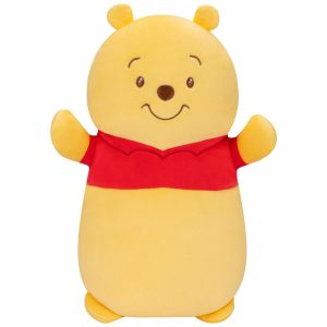 Pelúcia Winnie The Pooh de 25 cm Colecionável e Super Macio para Crianças Squishmallows SQDI00492 Amarelo