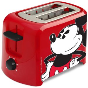 Torradeira Elétrica Mickey Mouse 2 Fatias 110v DISNEY DCM 21 Vermelho