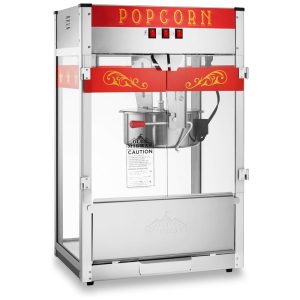 Máquina de Pipoca Popper com Chaleira Extra Grande Vermelha Olde Midway 056g