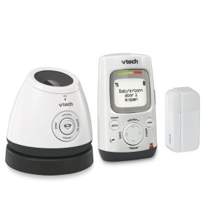 Babá Eletrônica com Luz Noturna e Sensor de Porta Mantenha seu bebê seguro e tranquilo com o DM271 102. VTech