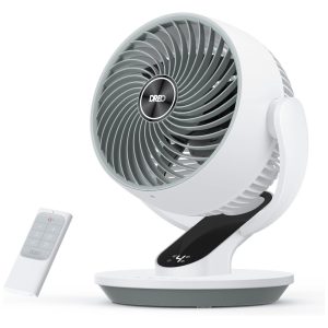 Ventilador de Mesa Oscilante e Silencioso com 4 Velocidades 110V 52W Dreo Branco