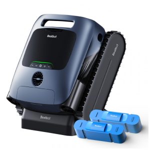 Robô Aspirador de Piscina Beatbot AquaSense Pro 5 em 1 Limpeza Completa Estacionamento Inteligente Clareia e Remove Impurezas.