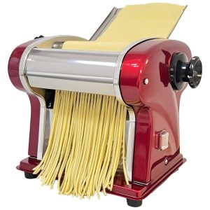 Máquina Elétrica de Fazer Massas para Casa - Fabricadora de Macarrão com Cortador Incorporado de 25mm - 135W - 5Kg/h de Produção SHILINTONG