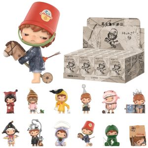 Blind BoxMiniaturas da Coleção Eco Hirono da POP MART Conjunto com 12 Mini Figuras Surpresa Hirono Design Variado Brinquedos para Coleção