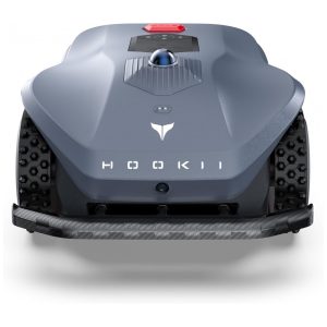 Robô Cortador de Grama Neomow X HOOKII Cinza sem Fio Perimetral 3D LiDAR SLAM+Visão para 4000 m² Mapeamento Automático Evitação AI Controle App 4G Antifurto Bateria 17.5Ah Modelo Neomow X.