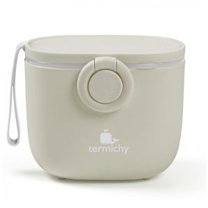 Dispenser Fórmula Bebê Termichy Caqui Portátil com Alça e Colher 250g 500ml