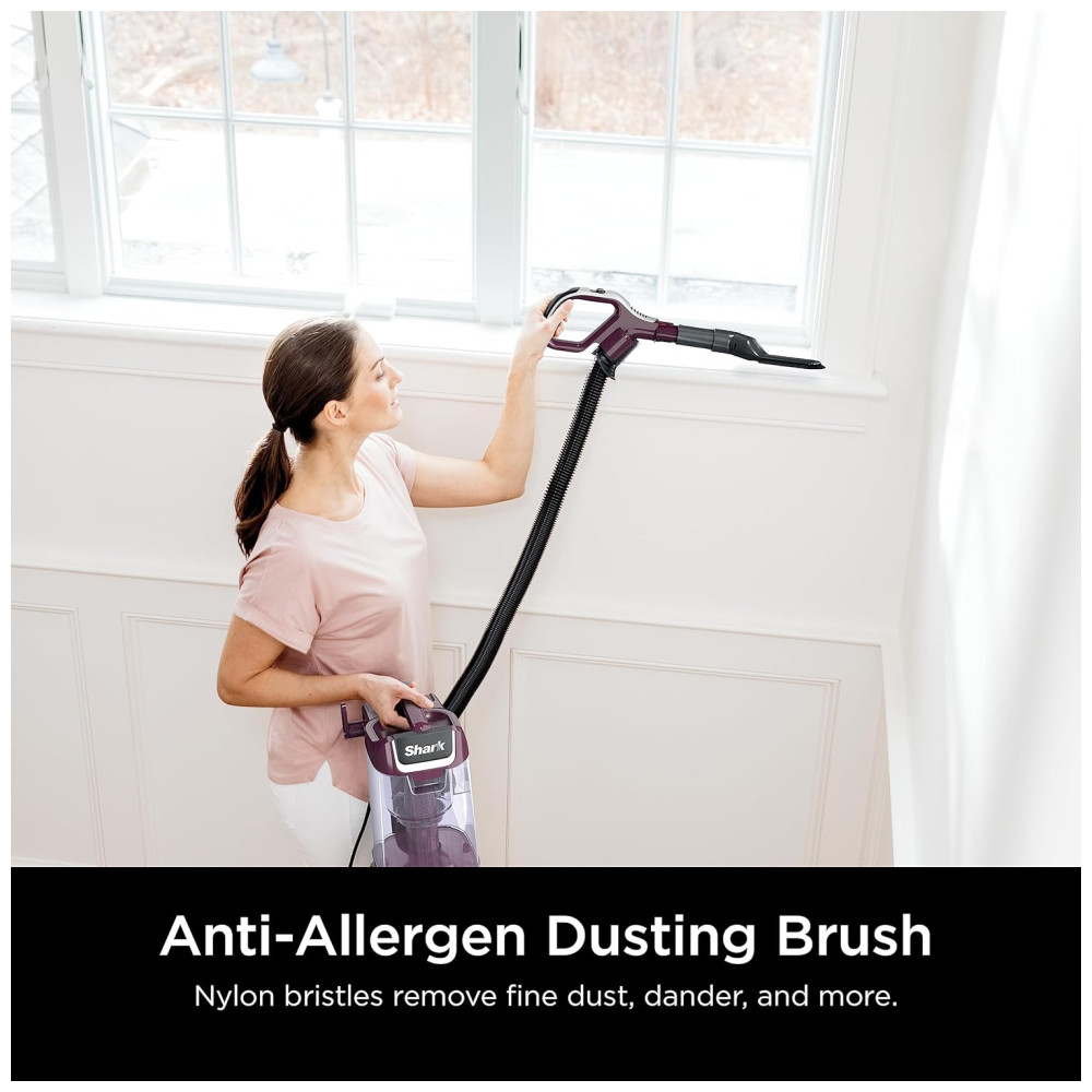 Aspirador Vertical Shark LA702 Rotator Pet LiftAway ADV com Tecnologia DuoClean PowerFins HairPro e Neutralizador de Odores Roxo Vinho com Sistema de Sucção Avançado - Imagem 7