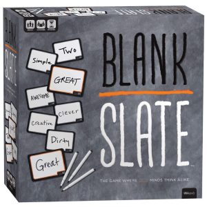 Jogo de Tabuleiro para Adultos e Família BLANK SLATE™ O Jogo Onde Grandes Mentes Pensam da Mesma Forma para 8 Jogadores USAOpoly
