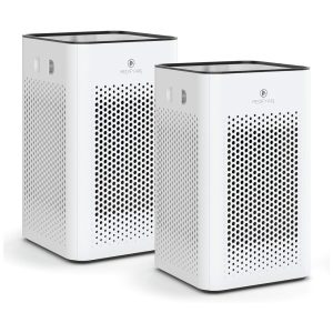 Purificador de Ar com Filtro HEPA H13 e 3 Velocidades Cobertura 46 m2 2 UN 110V Medify MA25 Branco