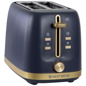Torradeira West Bend Timeless 2 Fatias Azul e Dourada 7 Níveis de Tostagem 750W 110V