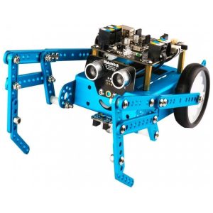 Kit Makeblock Six-Legged Robot 3-em-1 para mBot – Robô com 3 Formas Expansão Educacional para Programação e Robótica Cor Azul
