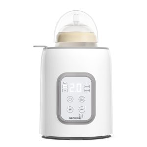 Aquecedor de Mamadeira 5 em 1 Aquece e Esteriliza Tela LCD GROWNSY N 1 T Branco