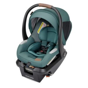 Cadeira de Bebe para Carro Leve é ​​Fácil de Transportar com Alça Ergonômica Oferece Amortecimento com Almofadas Removíveis Maxi-Cosi Maxi-Cosi's Mico™ Luxe Verde