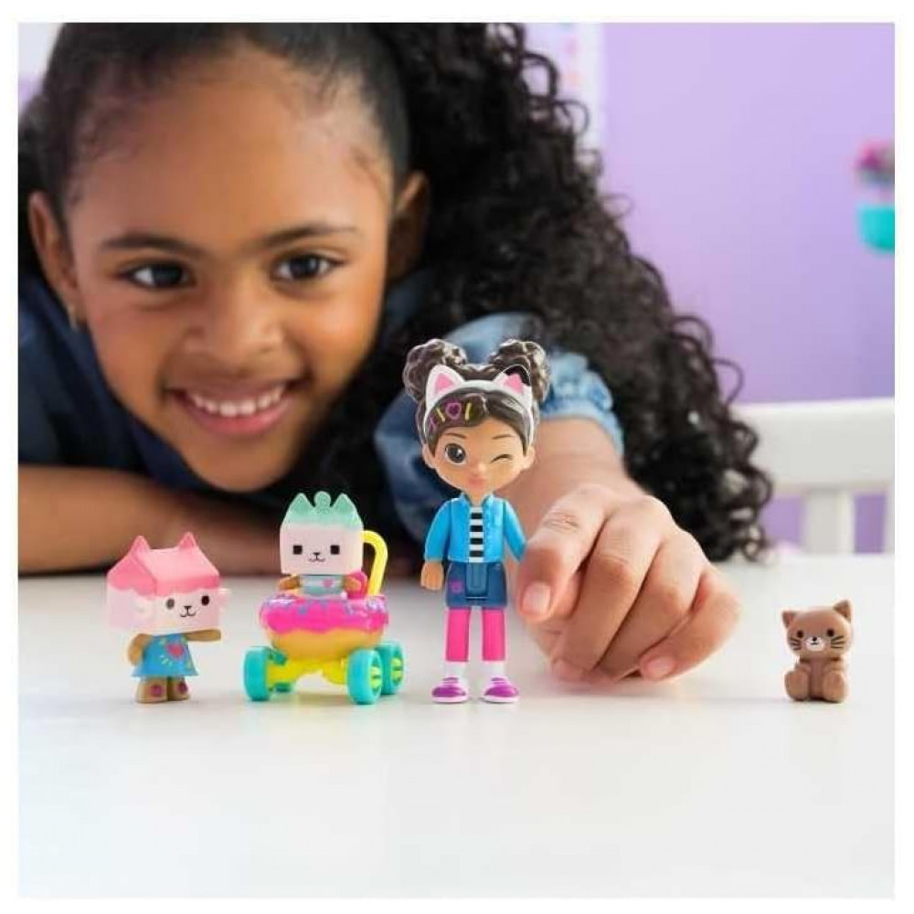 Conjunto de Figuras de Cuidados com os Gatinhos da Casa de Bonecas da Gabby: Gabby, Baby Box, Baby Benny Box,Gabby's Dollhouse - Imagem 6