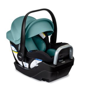 Assento de carro infantil Britax Willow S com base alpina Jade Onyx