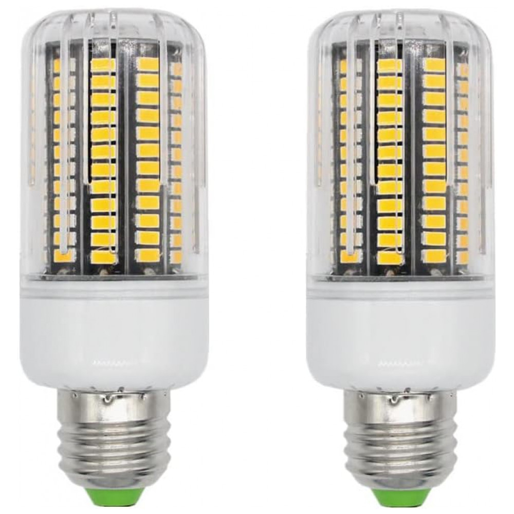 YSJX Lâmpadas LED Milho 9W, Pacote com 10 Unidades, Base E27, SMD5736, Voltagem AC85V-265V, Luz Branca para Uso Residencial Interno, Generic - Imagem 4