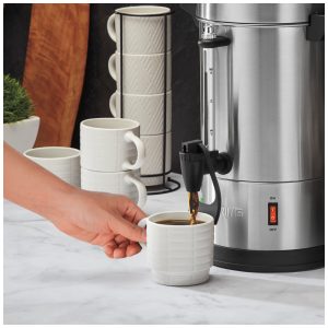 Waring WCU55X - Cafeteira Comercial Inox para 55 Xícaras com 1440W de Potência