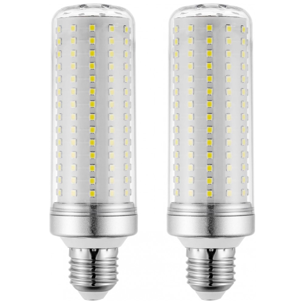 Lâmpadas LED RA RAYHOO 18W 2800 Lumens 4000K Nature White E26/E27, Equivalente 120-180W, Ultra Brilhante, Não Dimável,