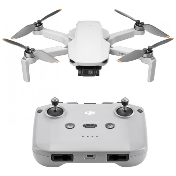 DJI Mini 4K: Drone com Câmera 4K UHD para Adultos, 249 g, Estabilização 3 Eixos, Transmissão de Vídeo 10km, Retorno Automático,