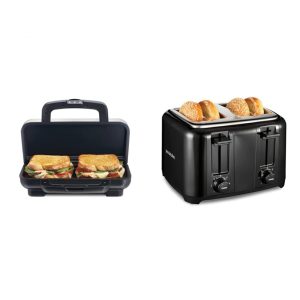 Sanduicheira e Torradeira Proctor Silex Aço Inox 2 Sanduíches 4 Fatias 110V