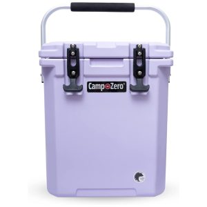 Cooler Térmico Portátil 16 Litros com Alça e Porta Copos CAMP ZERO Roxo