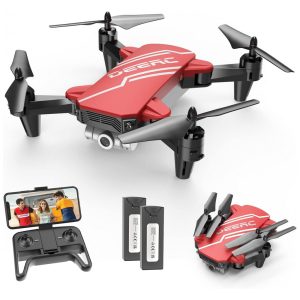 Mini Drone DEERC D20 para Crianças com Câmera FPV HD 720P Brinquedo de Controle Remoto Presente para Meninos e Meninas com Altitude Hold Modo Headles