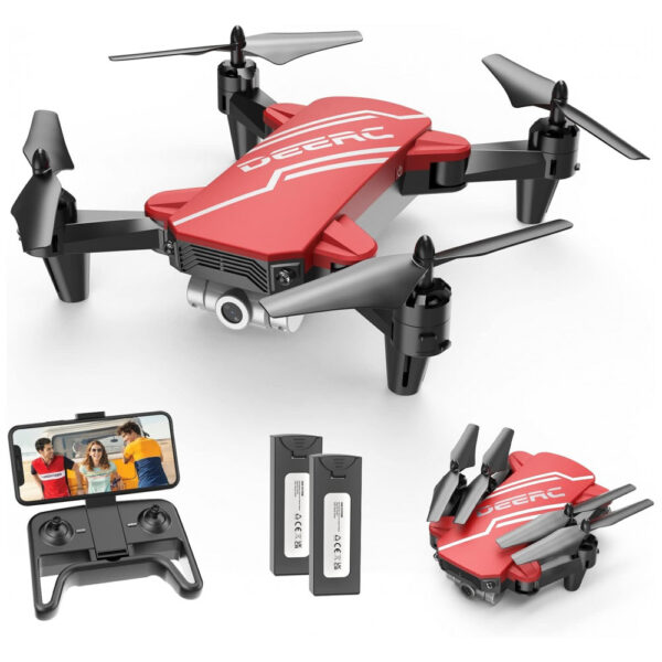 Mini Drone DEERC D20 para Crianças com Câmera FPV HD 720P Brinquedo de Controle Remoto Presente para Meninos e Meninas com Altitude Hold, Modo Headles