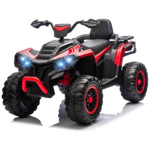 ATV Elétrico JoyRydz 24V Para Crianças 3+ – 2 Lugares 96 Km/h Luzes LED E Marcha Ré.
