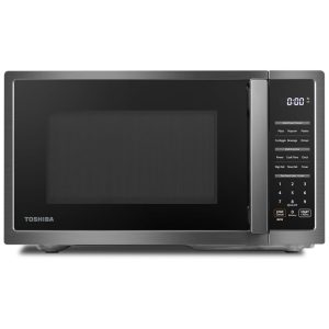 Forno de Micro-ondas TOSHIBA ML4EM09PABS com 6 Programas Função Silenciosa Trava de Segurança Ideal para Cozinha Compacta 25 litros