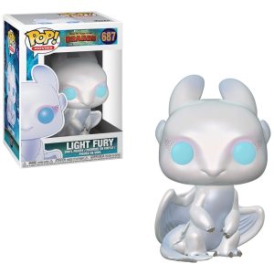 Boneco Colecionável Funko Pop Filme Como Treinar o seu Dragão 3 Luz da Fúria Presente Oficial para Fãs de Desenhos Animados Adultos e Crianças