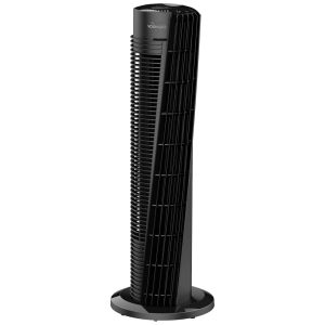 Ventilador de Torre com Controle Remoto Silencioso Oscila até 70 Temporizador e 4 Velocidades 110V 71W Vornado OSC54 Preto