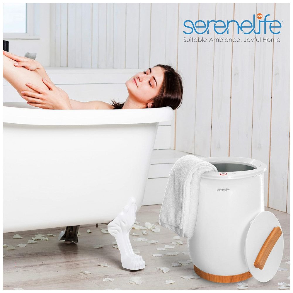 Aquecedor de Toalha Elétrico até 2 Toalhas com Desligamento Automático 110V SereneLife Branco - Imagem 6