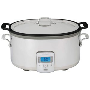 Panela Elétrica Multifuncional 7 Litros em Alumínio com Tela Digital LCD 220V 210W All Clad Branca