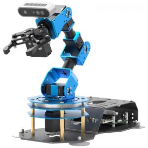 Hiwonder ArmPi Ultra – Braço Robótico 6DOF com ROS2 ChatGPT e Visão Computacional – Kit Avançado para Ensino de Inteligência Artificial e Programação com Raspberry Pi