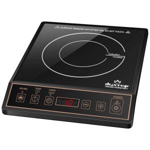Duxtop 1800W Cooktop de Indução Portátil Queimador de Bancada Cor Ouro 9120MCBTM20B