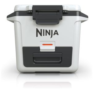 Cooler Térmico Portátil 28L com Gaveta em Zona Seca Premium Mantém o Gelo por Dias Ninja FrostVault FB131WH Cinza Ardósia