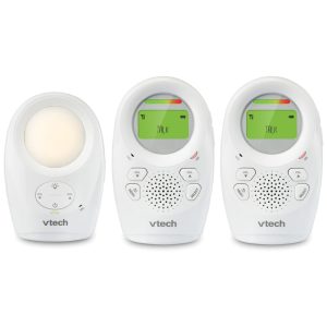 Babá Eletrônica Digital com Alcance Ampliado (2 Unidades para Pais) Conjunto de 3 PeçasDM1211-2 VETCHPrata