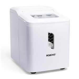 Igloo ICEB26WH Máquina de Gelo Automática Portátil até 11 kg de Gelo em 24h 110V Branca