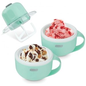 Máquina de Sorvete Portátil 500mL com Limpeza Rápida e Fácil DASH Verde