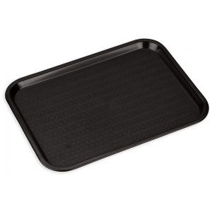 Bandeja de Plástico Carlisle 12 Unidades Preta