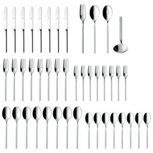 Conjunto de Talheres Sofisticação e Durabilidade para Sua Casa com 64 Peças e Material de Aço Inoxidável Villeroy Boch Prata