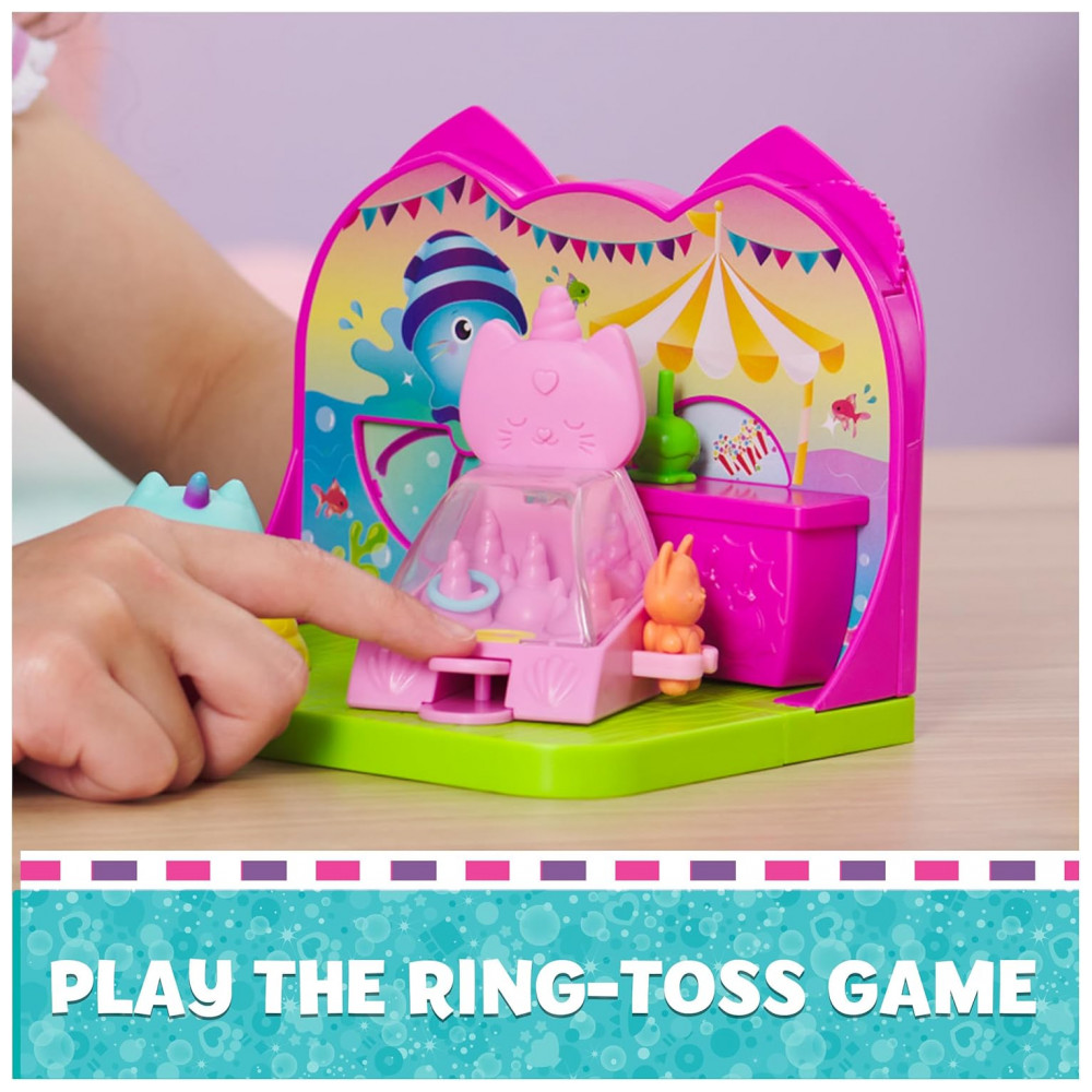 Sala de Carnaval do Narval Felino da Casinha da Gabby, com Figura de Brinquedo, Surpresas e Móveis de Casinha de Boneca, Gabby's Dollhouse - Imagem 5