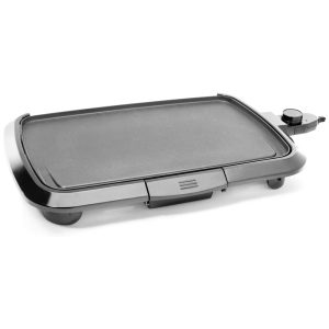 Chapa Elétrica Chefman Churrasqueira Elétrica Portátil Totalmente Imersível 1200W 110V Preta