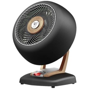 Aquecedor Vintage de Design Retro com Temperatura Ajustável 1500W 110V Vornado VHEAT Preto