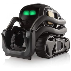Robô Companheiro Inteligente Preto – Anki Vector Robot Assistente Doméstico com Câmera HD e Wi‑Fi
